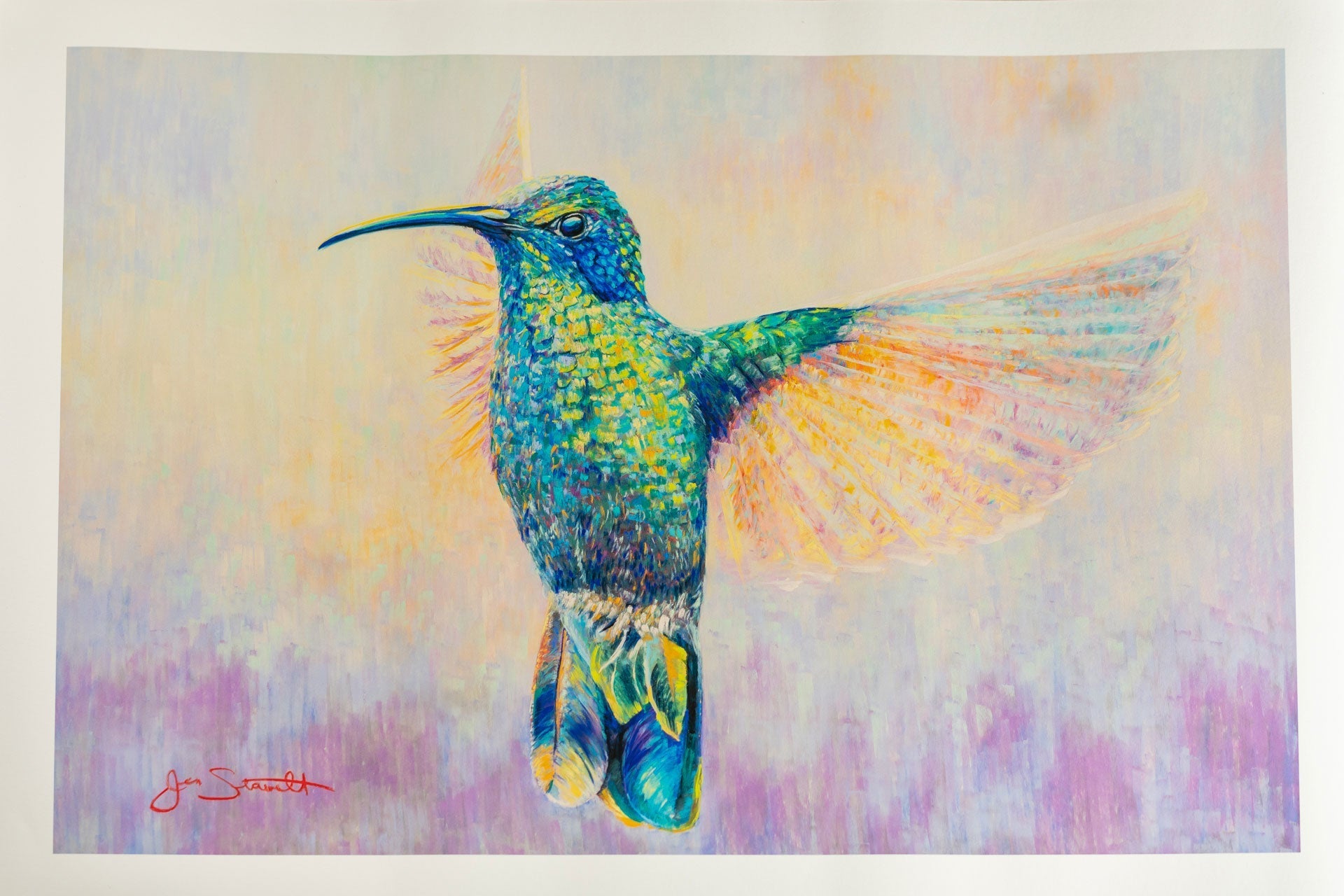 Jen Starwalt Contemporary Wildlife Art Print Where the Symphony Sings Print