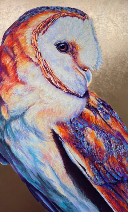 Jen Starwalt Contemporary Wildlife Art Contemporary Wildlife Art Serenity of the Dawn