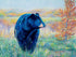 Jen Starwalt Contemporary Wildlife Art Original Art Autumn Stroll