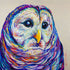 Jen Starwalt Contemporary Wildlife Art Original Art Barred Owl