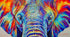 Jen Starwalt Contemporary Wildlife Art Original Art Elephant