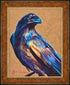Jen Starwalt Contemporary Wildlife Art Original Art Raven
