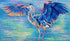 Jen Starwalt Contemporary Wildlife Art Original Art Take Flight in Changing Tides