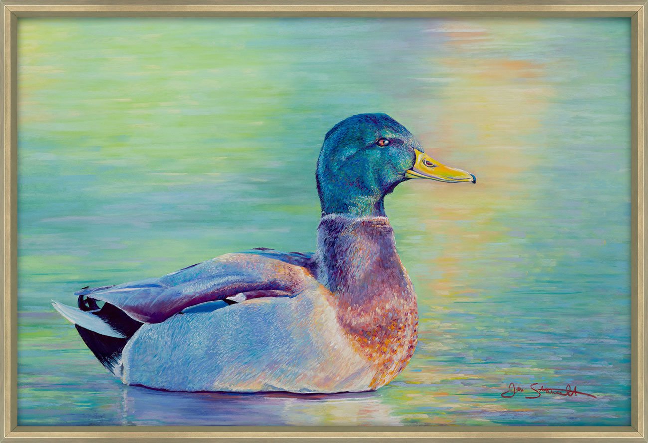 Jen Starwalt Contemporary Wildlife Art Original Art Where Time Stands Still Original