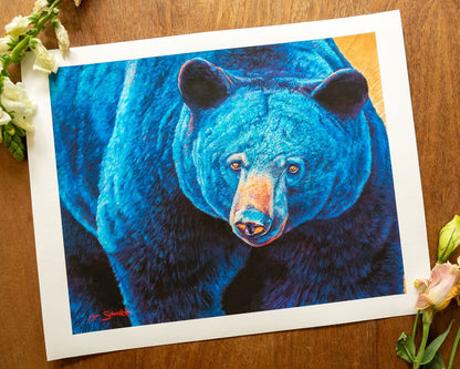Jen Starwalt Contemporary Wildlife Art Print 12x15 The Way Of The Mother Print